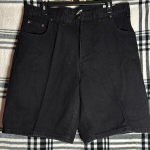 Men’s Black Jean Shorts